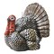 Teddy Turkey Candle - Sculpted Thanksgiving Candle, Multicolor Paraffin Wax, 26hrs Burn Time, 4.7" H x 4.5" L x 4.5" W